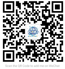 WeChat QR code for the Kids Planet Education course consultant